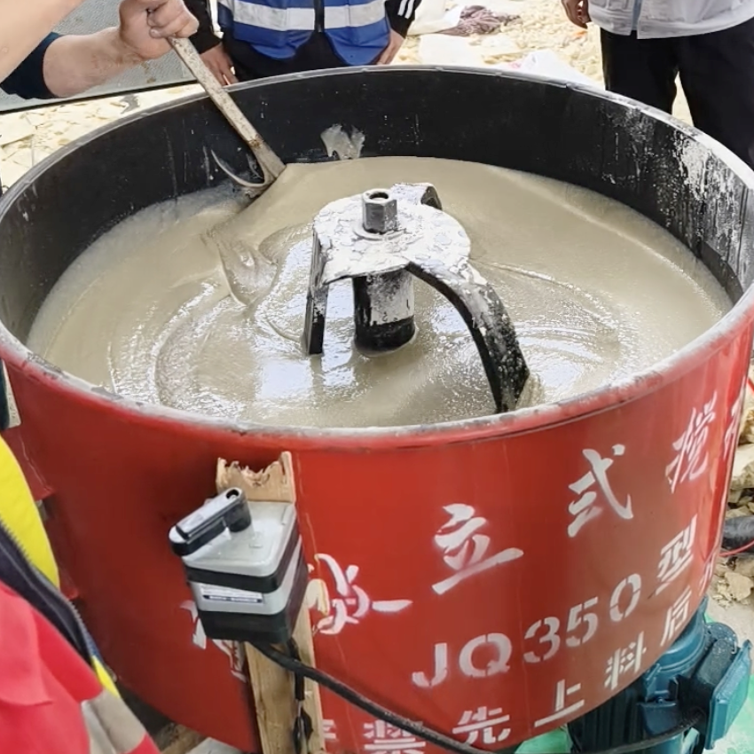 勐海汽轮机余热压缩机导热油设备底座耐高温环氧树脂灌浆料